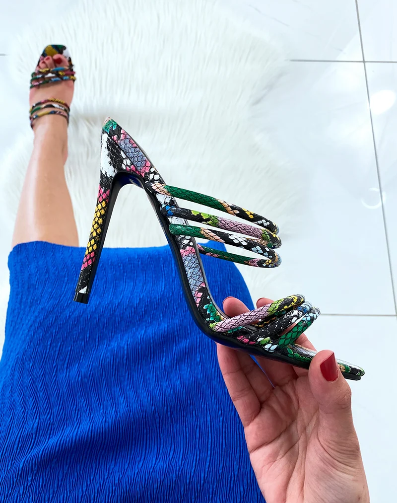Sandales multi-snake
