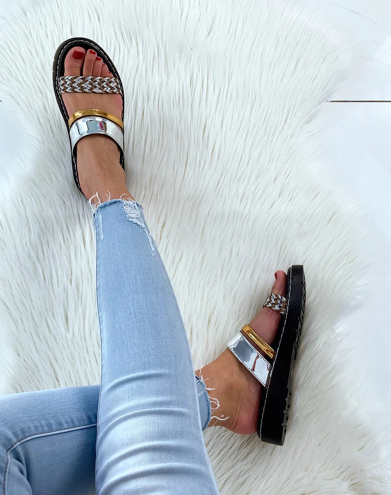 Mules silver