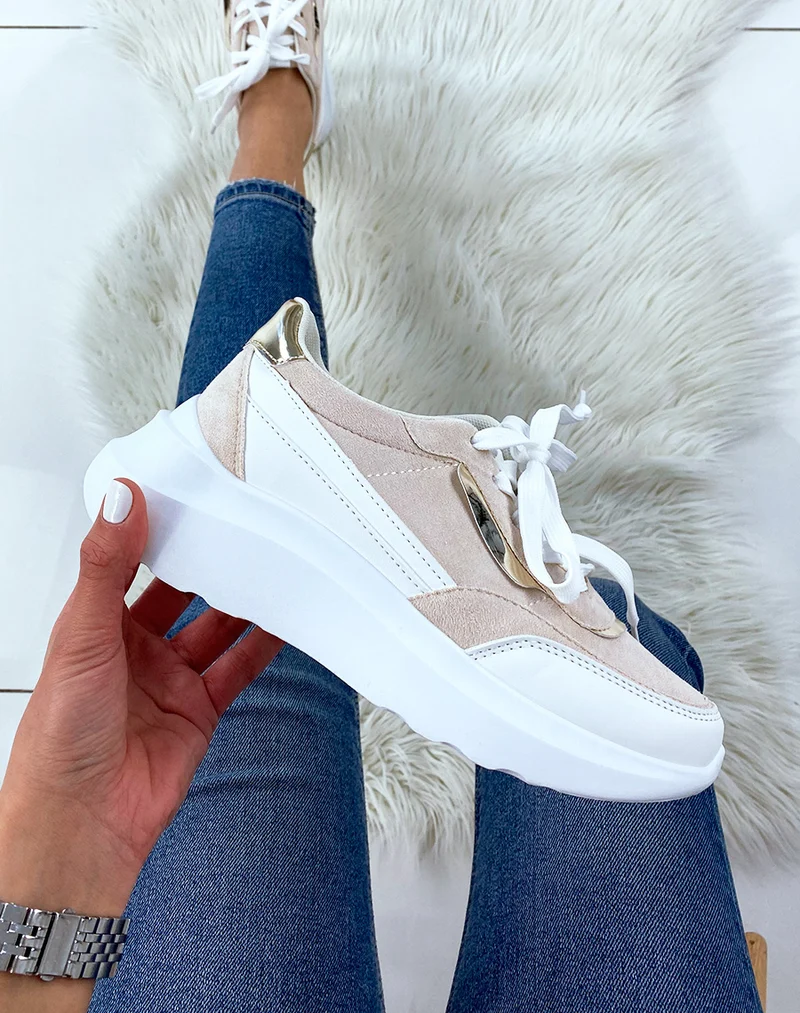 Baskets beige pastel