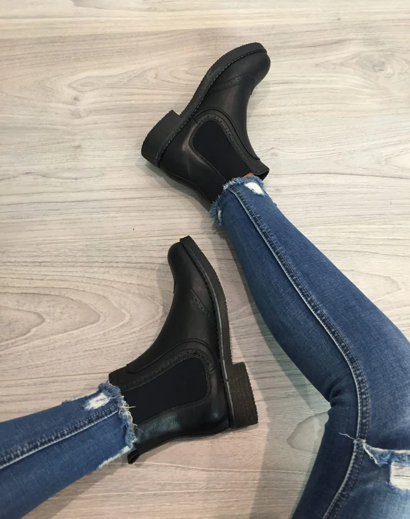 Chelsea boots noires
