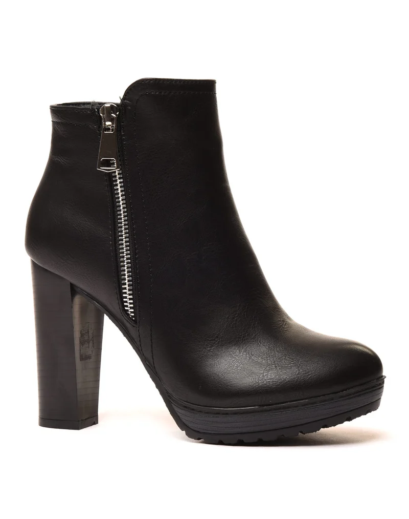 Bottines à talons noires