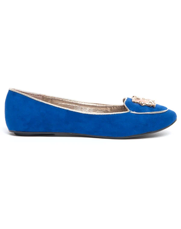 Ballerine Metalika horoscope Gémeaux bleu