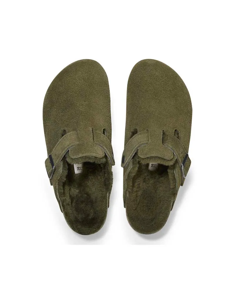 Sabots boston fourres birkenstock