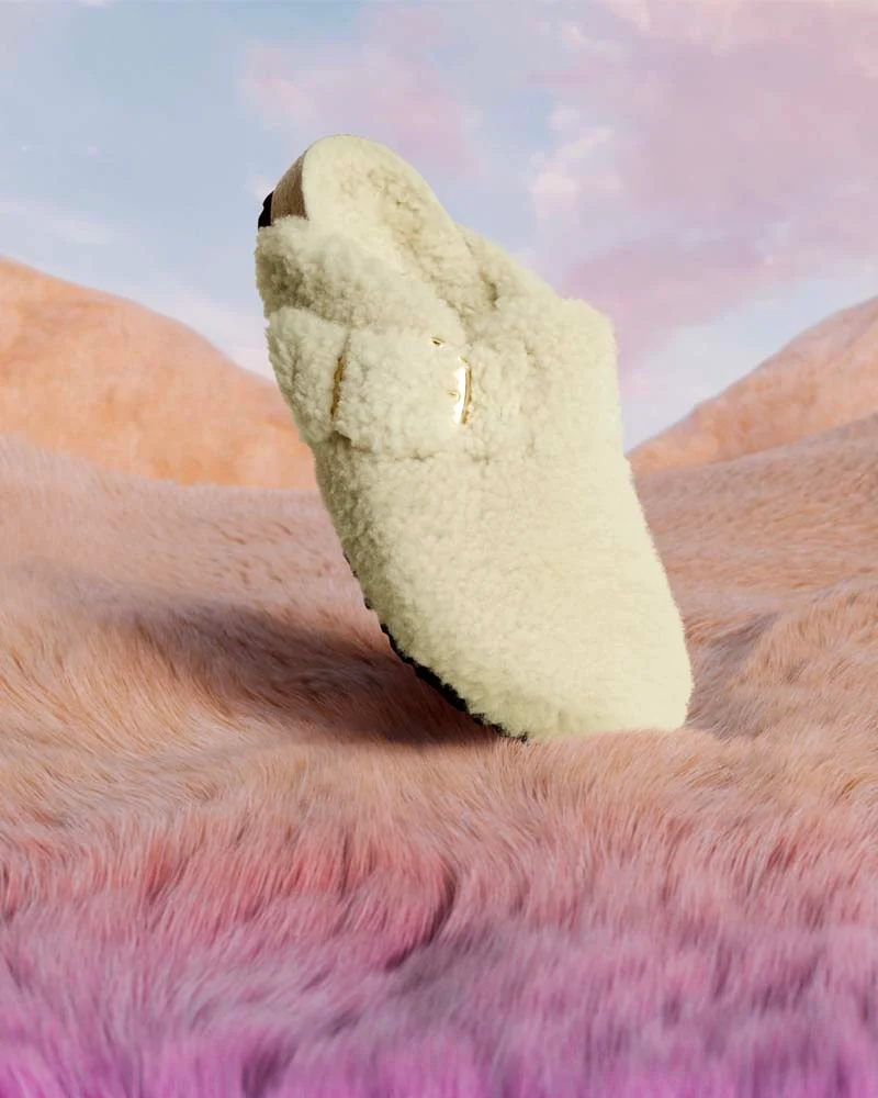 Sabots boston eggshell birkenstock