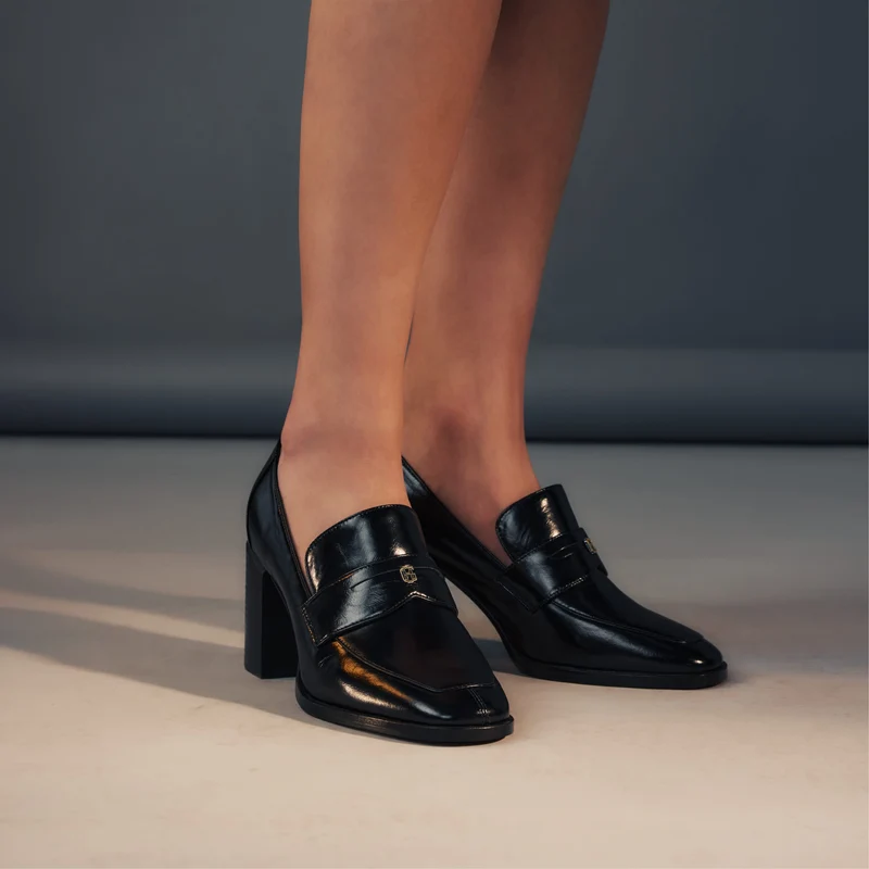 Women's Tessa High Heeled Penny Loafer
