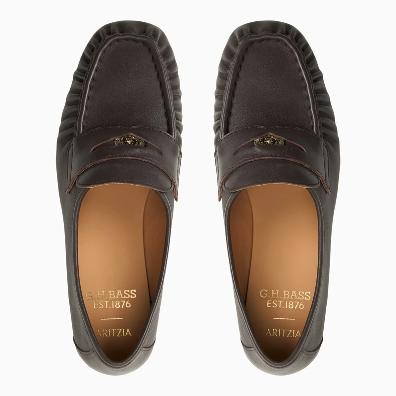 Women's G.H.BASS x Aritzia Milton Coin Penny Loafer