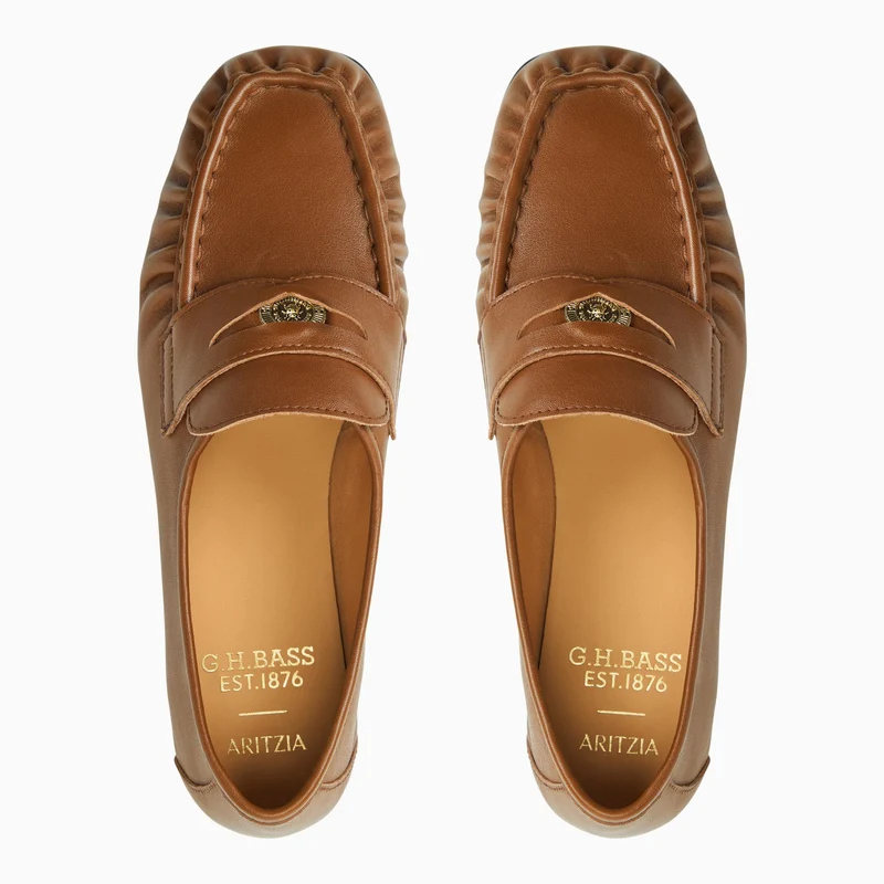 Women's G.H.BASS x Aritzia Milton Coin Penny Loafer