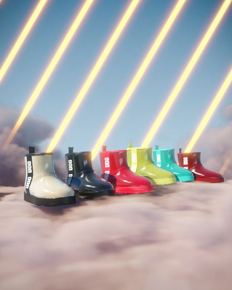 Boots classic clear mini ugg