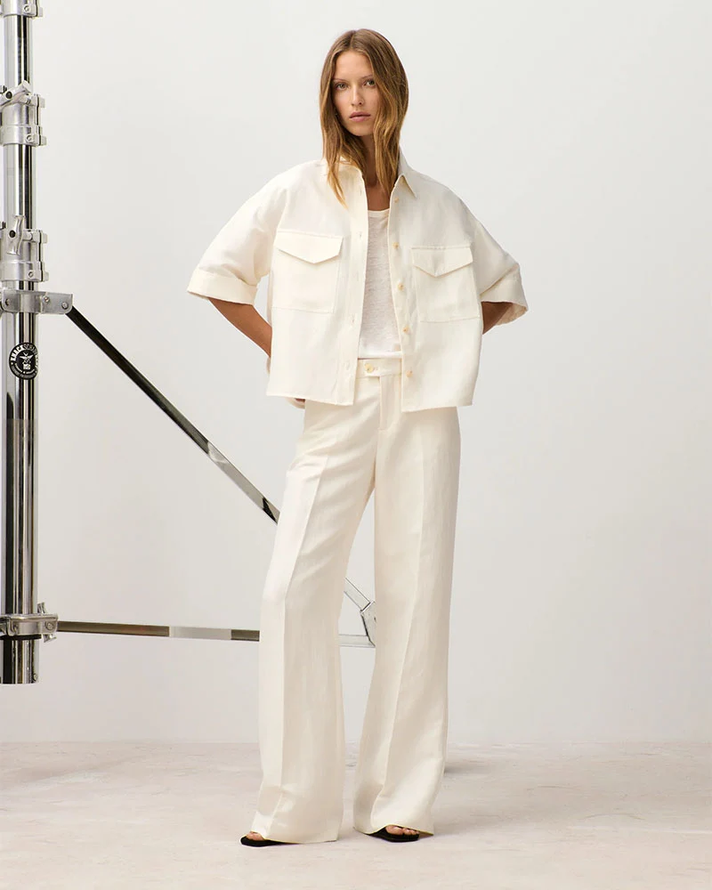 Pantalon flye closed women