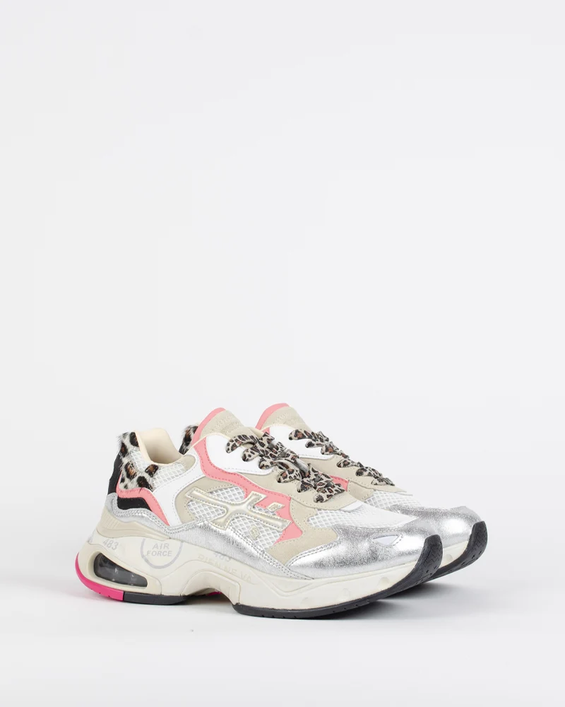 Baskets lacets leo premiata