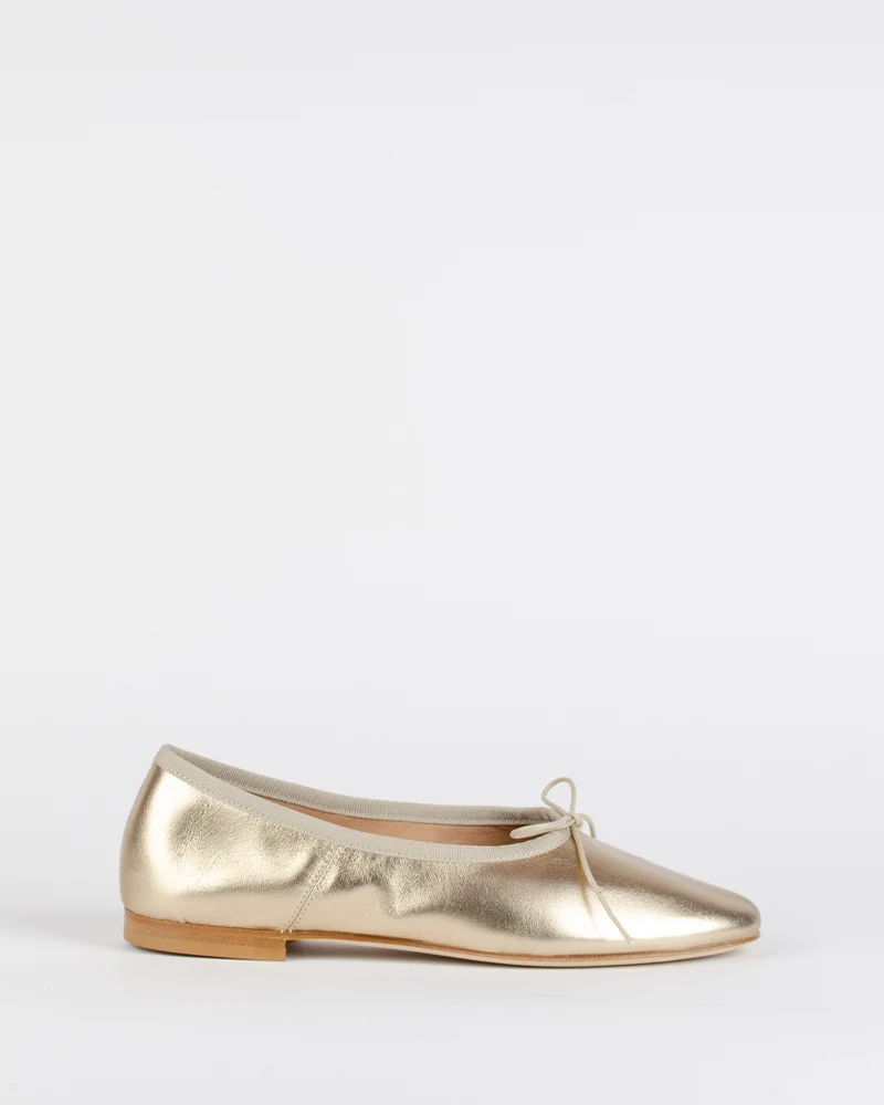Ballerines cuir lame anniel