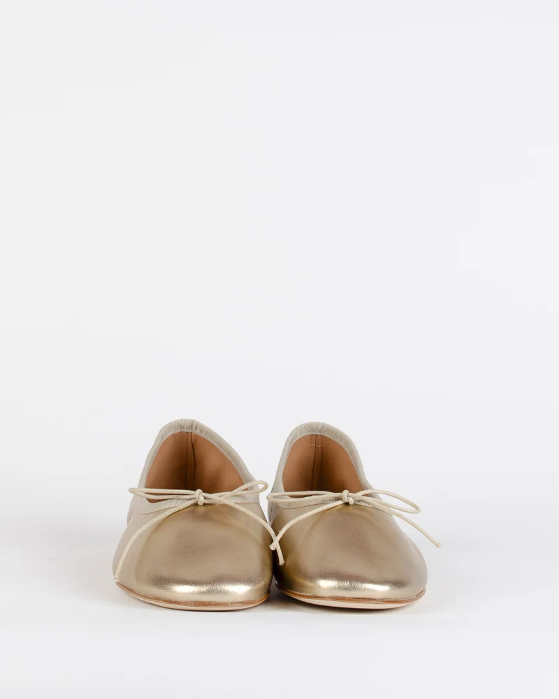 Ballerines cuir lame anniel