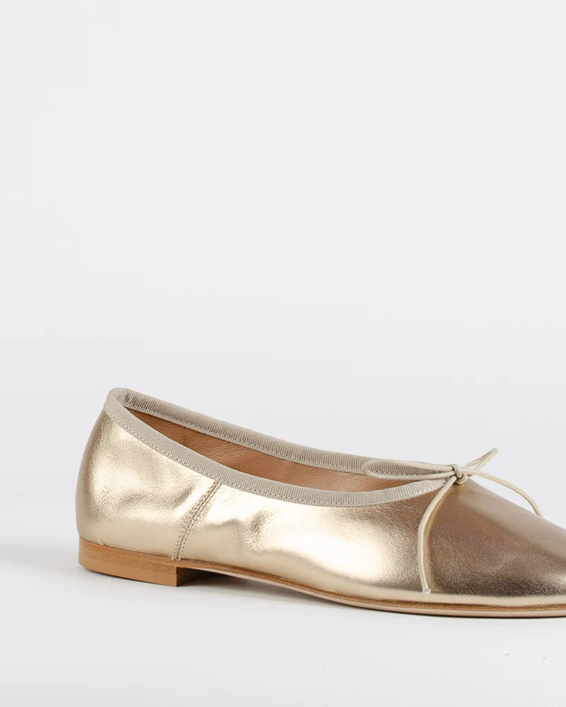 Ballerines cuir lame anniel