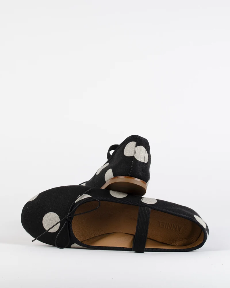 Ballerines pois anniel