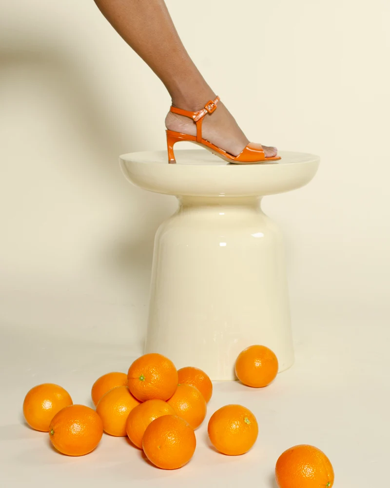 Sandales vernis halmanera