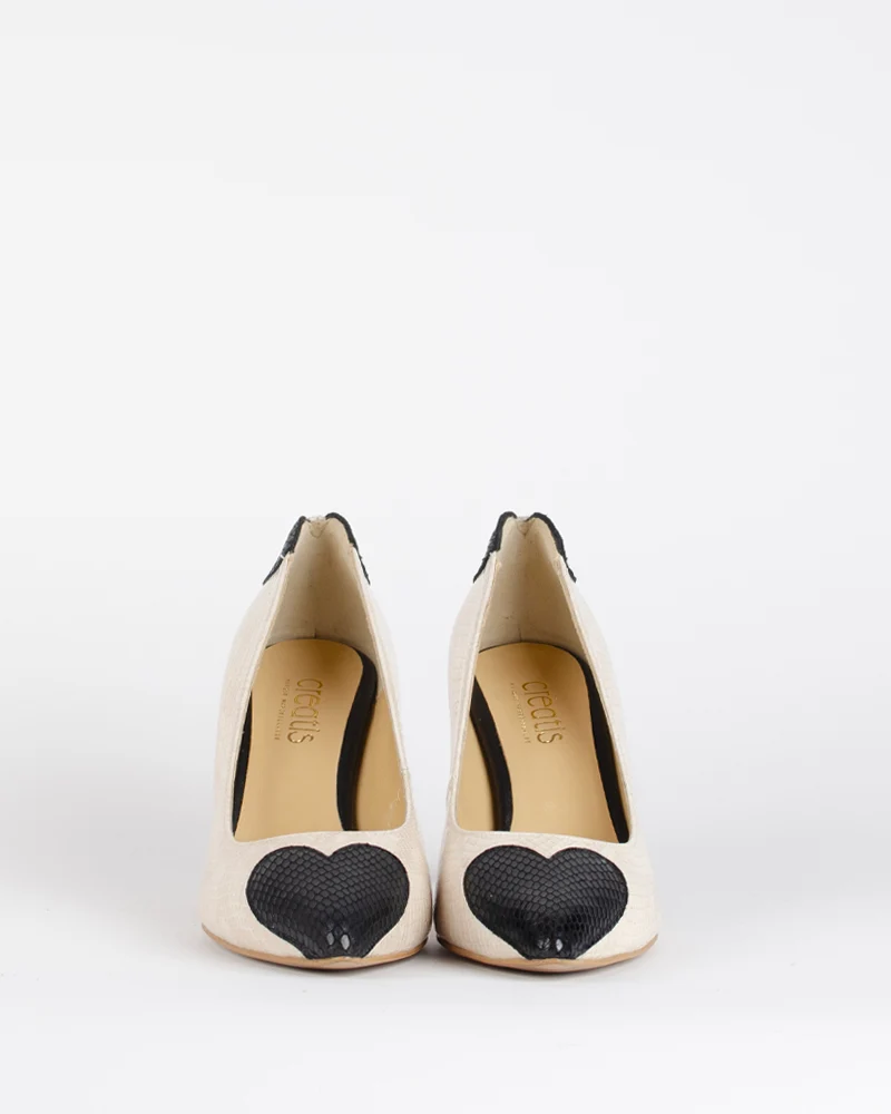 Escarpin coeur creatis