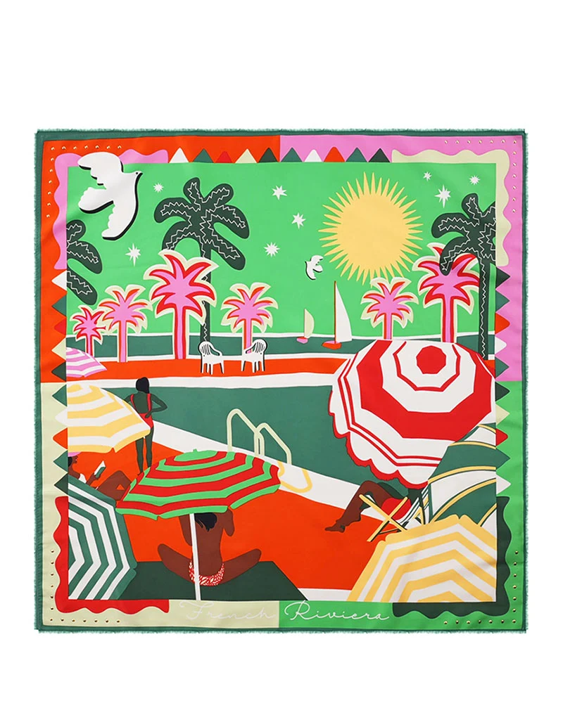 Foulard big 130x130 wild by amenapih