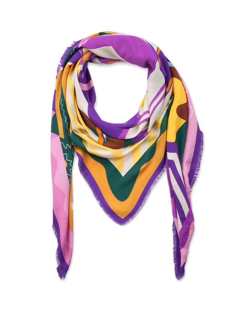 Foulard big 130x130 wild by amenapih
