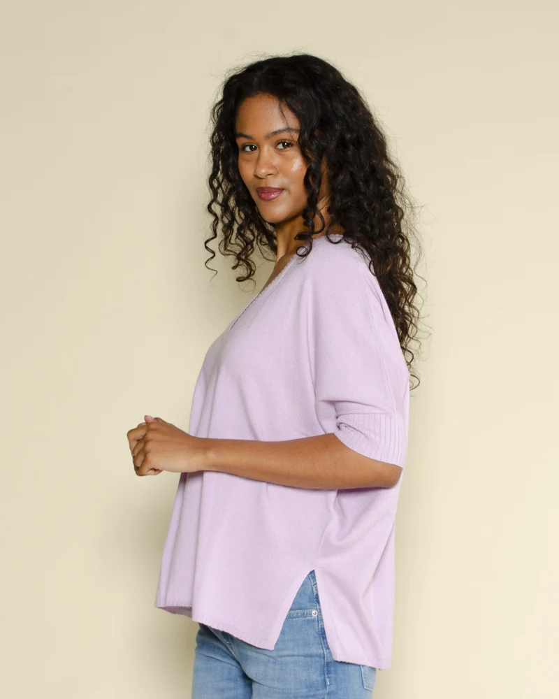 Pull col v absolut cashmere