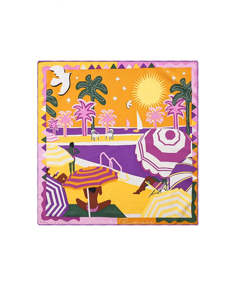Foulard mini 55x55 wild by amenapih