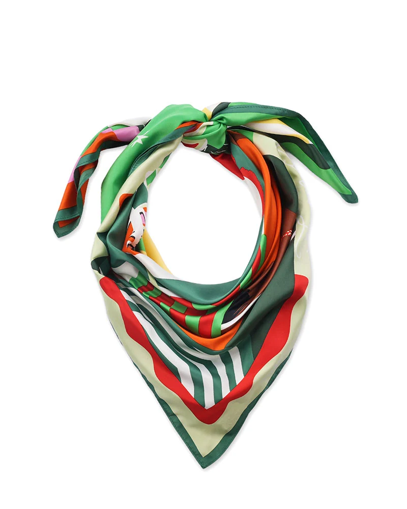 Foulard medium 65x65 wild by amenapih
