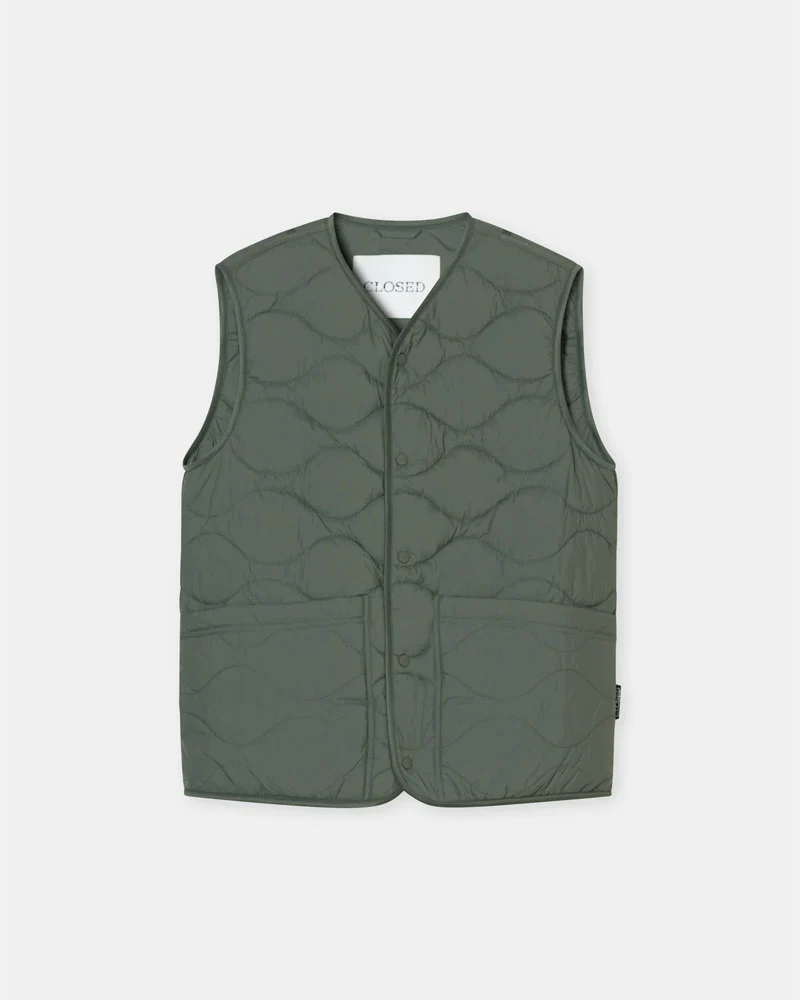 Gilet matelasse closed