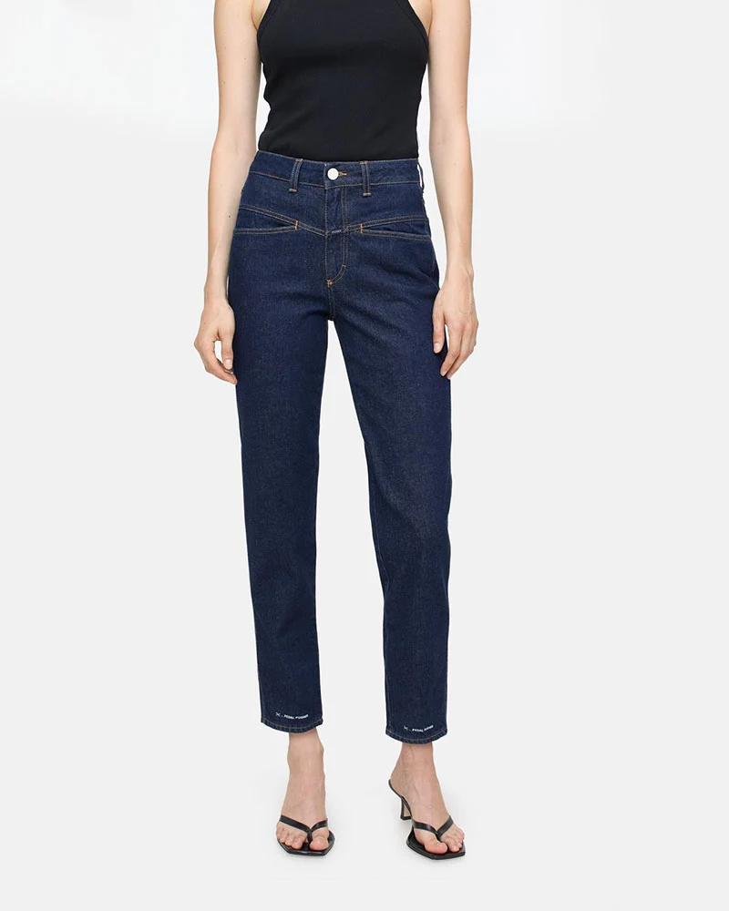 Jean pedal pusher closed women