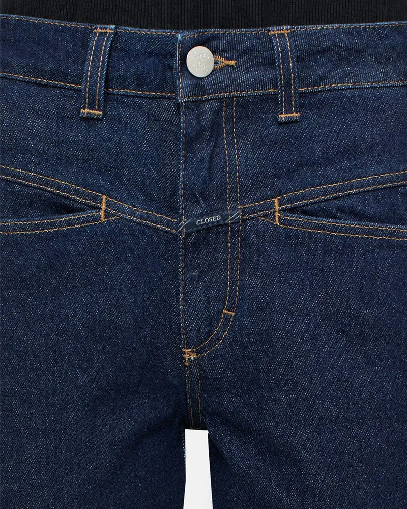 Jean pedal pusher closed women