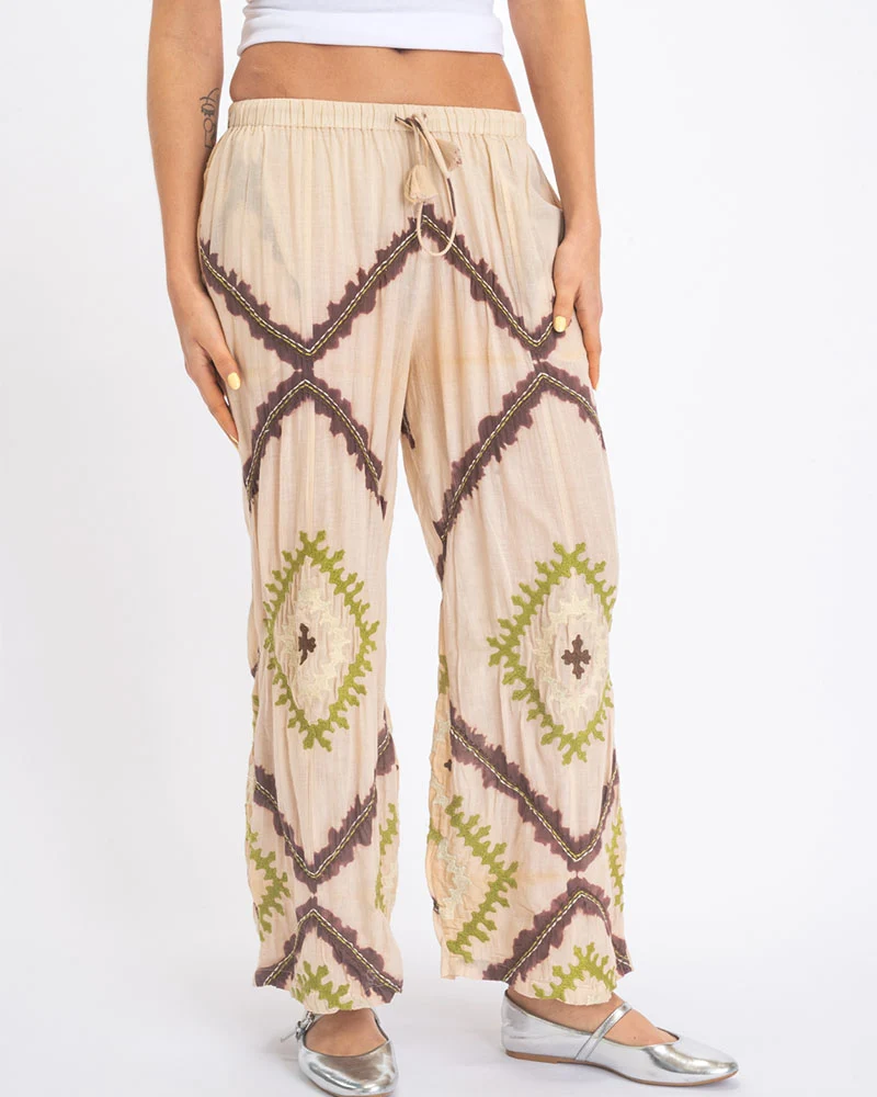 Pantalon v de vinster