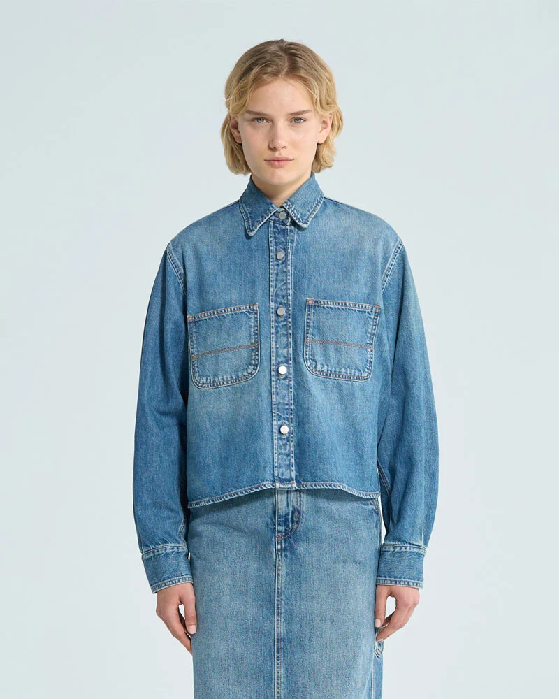 Veste jean haikure