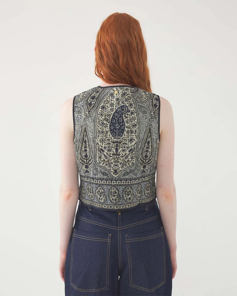 Gilet antik batik