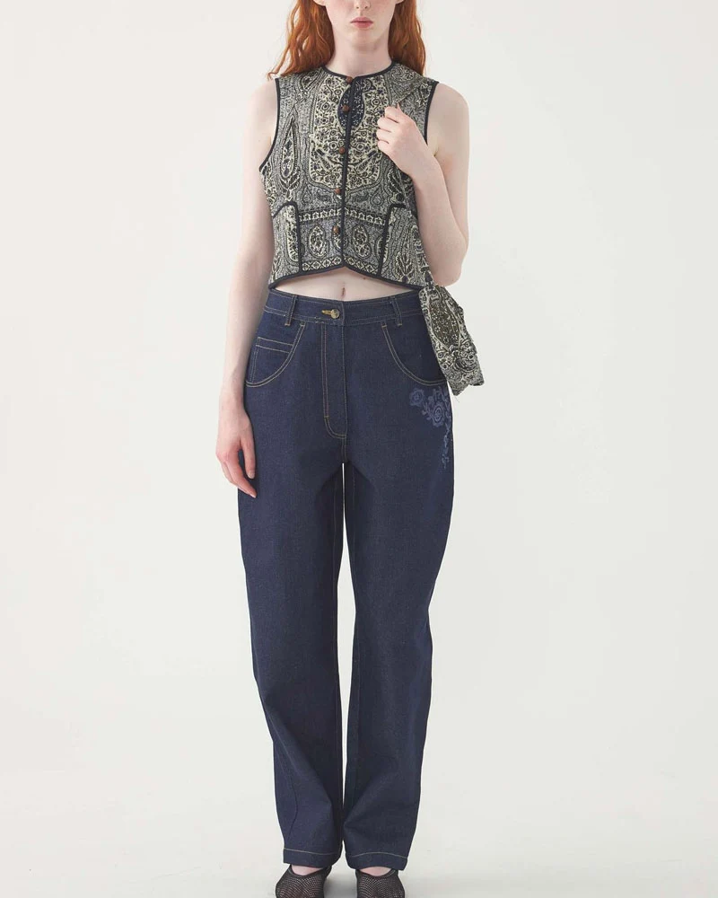 Gilet antik batik