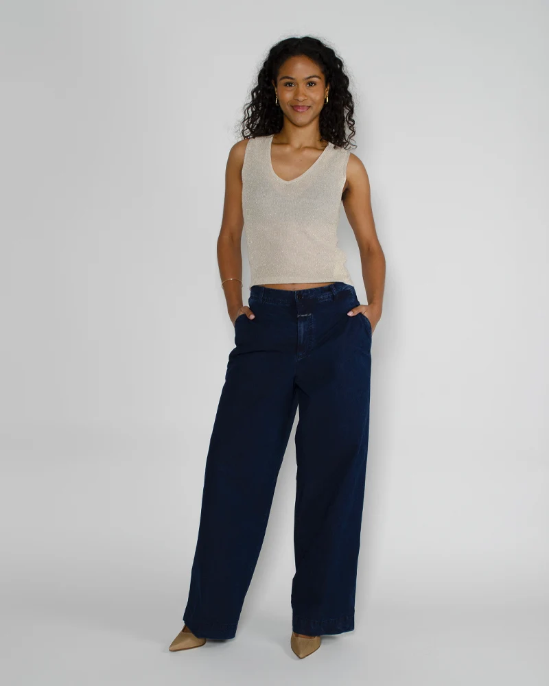 Pantalon toile closed women