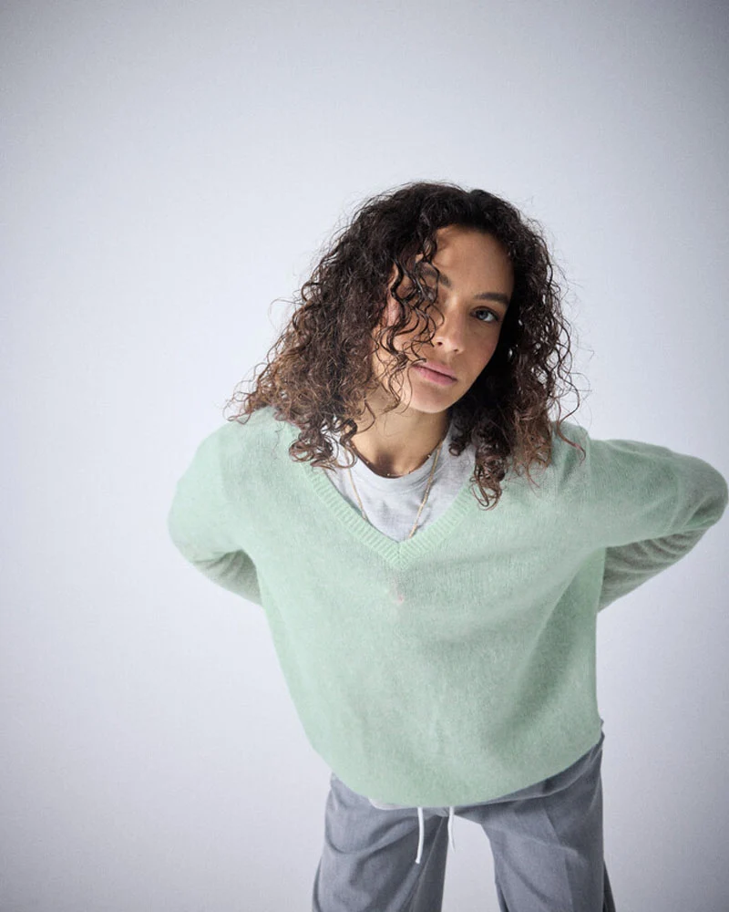 Pull col v mc absolut cashmere