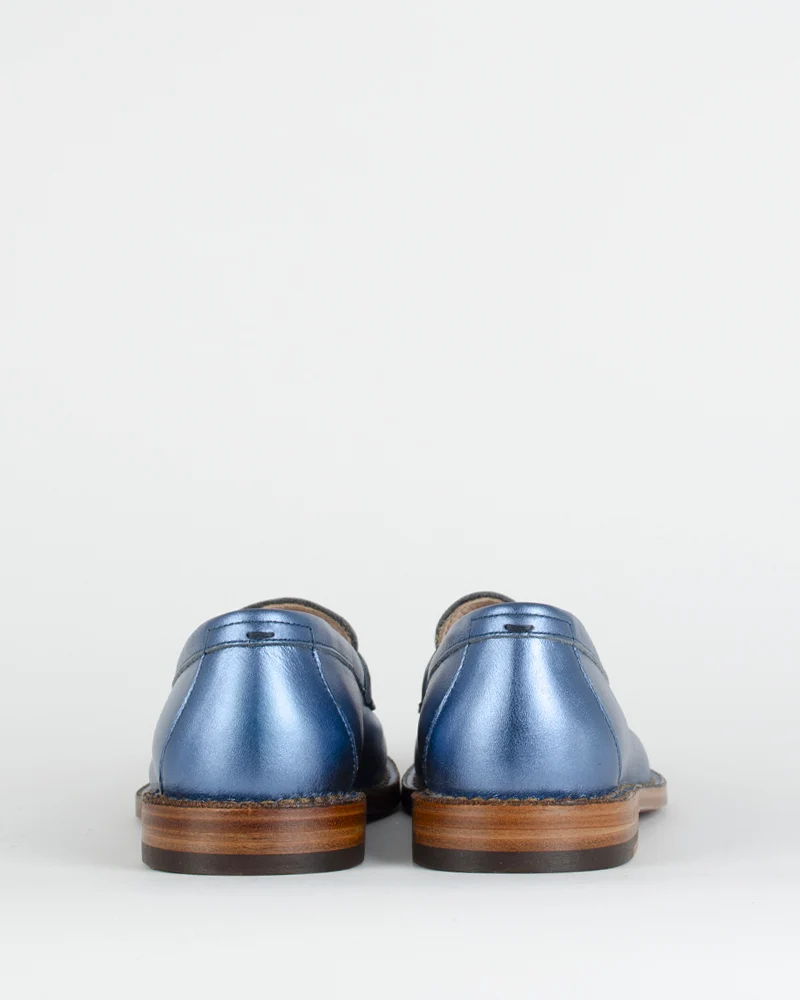 Mocassin cuir lame pantanetti women